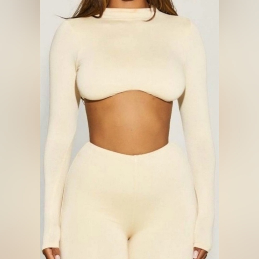 naked wardrobe Bust Detail Crop Top Size L